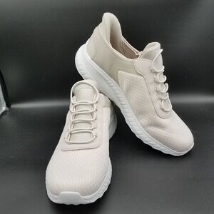 Skechers Women's‎ BOBS Squad Chaos Style# 117504W off White Taupe Size 10